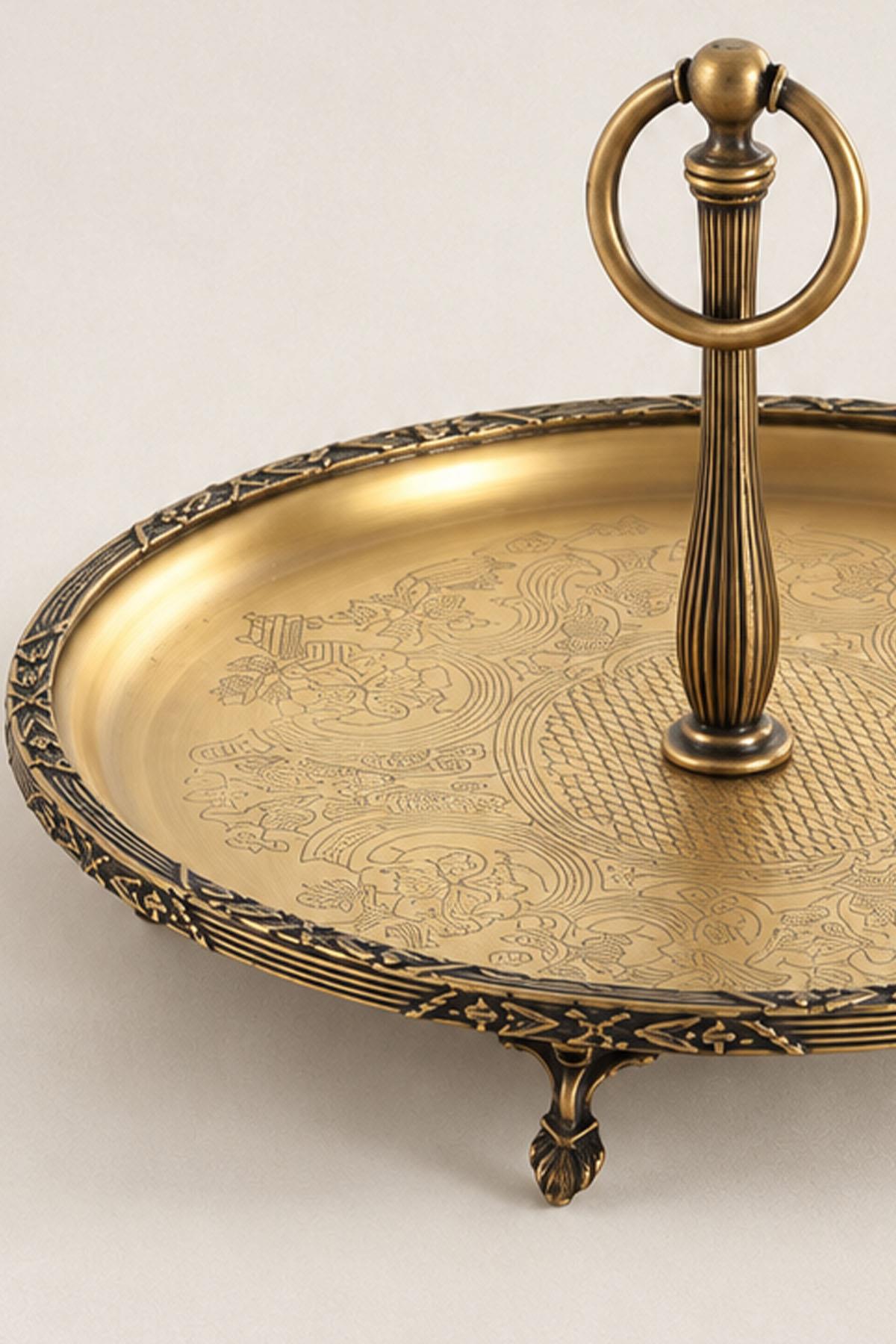 Поднос Kessa Antique Detail с ручками (26 см)