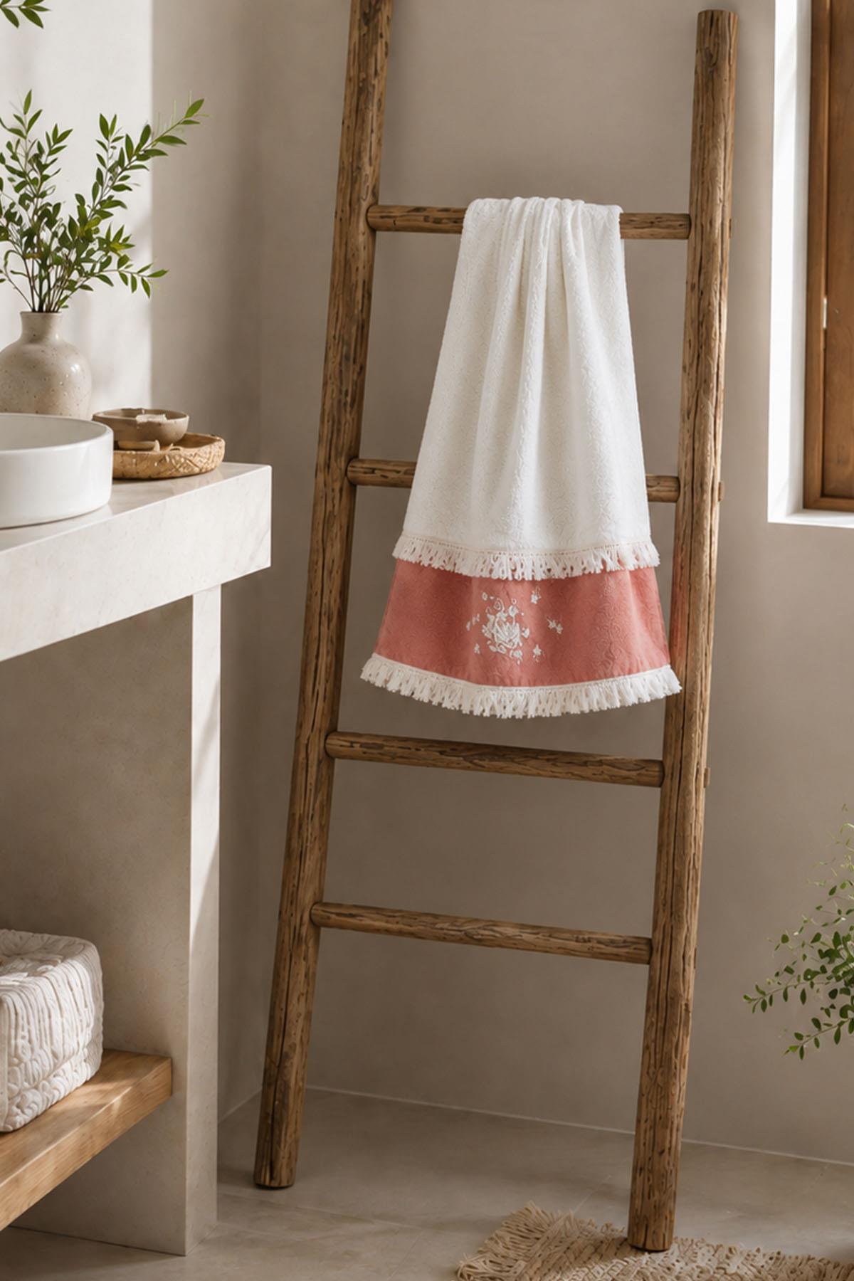 Полотенце Linea с цветочным узором (30 x 50 см)