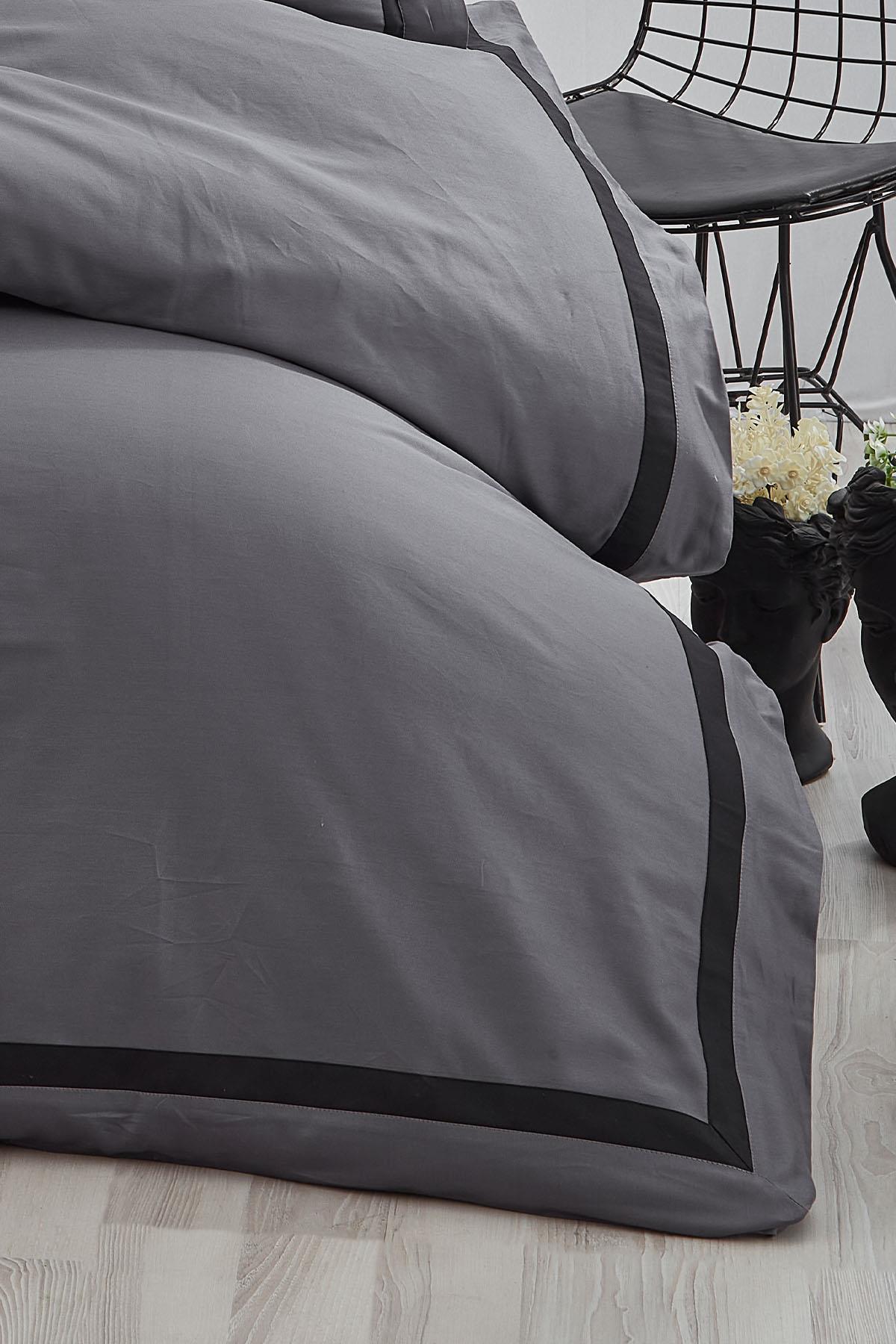 Постельное белье Carisma из сатина (хлопок), 7 предметов, размер Super King Size, с оборками