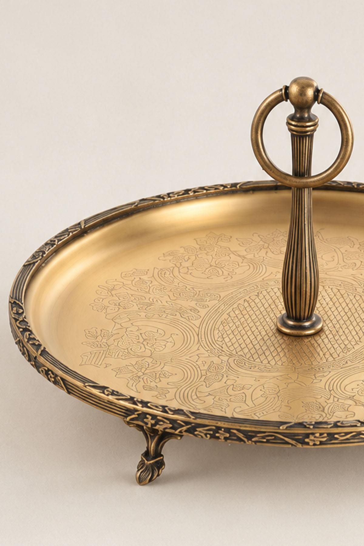 Поднос Kessa Antique Detail с ручками (30 см)
